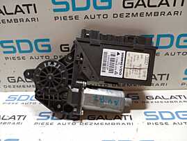 Motoras Macara cu Modul Control Geamuri Usa Portiera Stanga Spate Pasager Audi A4 B7 2005 - 2008 Cod 8E0959801E 5WK49204CBF [M5817]