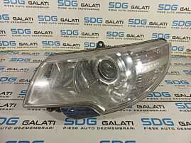 Far Stanga FARA Xenon cu Lupa Skoda Superb 2 2008 - 2015 Cod 3T2941017C [L1086]