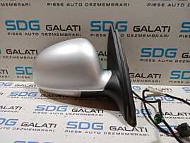 Oglinda Dreapta Electrica cu Semnalizare Fara Pliere Rabatare Volkswagen Jetta 3 2005 - 2010 Cod 1K5857934 [M5815]