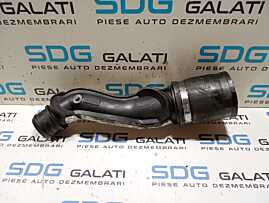 Tub Tubulatura Conducta Presiune Aer Intercooler Turbo Turbina Turbosuflanta Peugeot 407 2.0 HDI 2004 - 2010 Cod 9640599680 9640599680A [M5666]