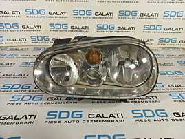 Far Stanga cu Lupa si Proiector Europa FARA Xenon Volkswagen Golf 4 - 1998 - 2005 Cod 1J1941015C [L1083]
