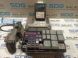 Kit Pornire ECU Calculator Motor Cip Cheie Ceas Bord Imobilizator Contact cu Cheie Cititor Chevrolet Lacceti 2005 - 2011 Cod 96820448 0281013600 [L0890]