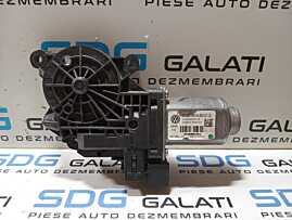 Motoras Macara Electrica pentru Geam Sticla Usa Portiera Stanga Fata Volkswagen Polo 9N 2001 - 2008 Cod 6Q2959802G [M5747]