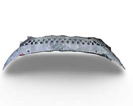 Ornament Fusta Scut Protectie Plastic Spoiler Bara Fata BMW Seria 5 F10 2009 - 2017 [LC4067]