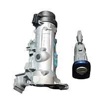 Set Contact cu Lama si Butuc Portiera Stanga Fata Volkswagen Golf 5 2004 - 2008 Cod 1K0905851B [M9646]