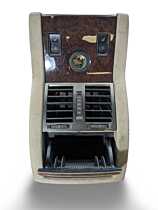 Rama Consola Ornament Spate Cotiera cu Gura Grila Aer Aerisire Ventilatie Scrumiera Buton Butoane Incalzire Scaune Skoda Superb 1 2002 - 2008 Cod 3U0857289 3U0819203C [L9871]