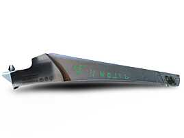 Bandou Ornament Aripa Dreapta Fata Opel Astra H 2004 - 2010 Cod 13272625 06202211R [N5199]