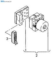 Unitate Modul Pompa ABS Seat Ibiza 4 2008 - 2017 Cod 0265956084 2265106508 [L9172]