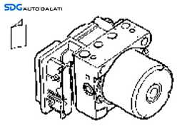 Pompa ABS Renault Megane 2 1.5 DCI 2002 - 2008 Cod 8200624642 [L9505]