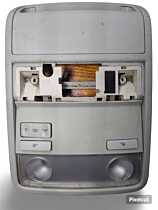 Lampa Iluminare Habitaclu Plafon Plafoniera cu Lumini Ambientala si Suport Ochelari Spatiu Depozitare Volkswagen Golf 5 2004 - 2008 Cod 1K0947105 1K0868837 1K0867489 [L9001]