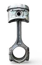 Piston cu Biela Renault Scenic 2 2.0 Benzina F4R 2003 - 2009 Cod 8200203129, 8200203130, 7701475350 [MX0576]