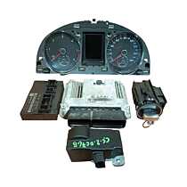 Kit Pornire ECU Calculator Motor Ceas Ceasuri Bord Chei Cheie CIP Imobilizator Volkswagen Passat CC 2.0 TDI 2008 - 2012 Cod 03L907309N 0281016374 3C8920970S 3AA959433 3C0905843T 3C0905861J [LS0382]