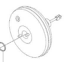 Tulumba Vacum Vacuum Servofrana Servo Frana Renault Clio 3 2005 - 2014 Cod 8200674380 03786445014 [L9289]