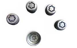 Set Prezoane Antifurt Roti Jante Nissan Qashqai J10 2007 - 2013 Cod 40224JD00A, 40224-JD00A [MX0530]