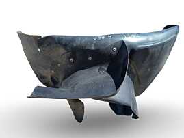 Carenaj Aparatoare Protectie Noroi de la Roata Janta Dreapta Fata Fiat Albea 2002 - 2011 Cod 3105-562 [A0542]