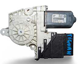 Motoras Macara Electrica pentru Geam Sticla Usa Portiera Stanga Spate Volkswagen Tiguan 5N 2007 - 2015 Cod 5N0959703 962622-347 [N4119]