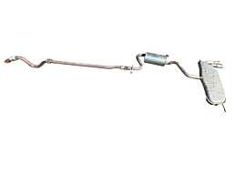 Toba Teava Racord Flexibil Esapament Evacuare Intermediara Finala Traseu Complet Audi A3 8P 1.4 TSI 2004 - 2013 Cod 1K0253411BK 1K0119AT 1K0120 1K6253611N 1K0254307K [LC2187]