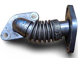 Conducta Teava Racire Gaze Audi A3 8L 1.9 TDI 1997 - 2003 Cod 038131521AT [N4928]