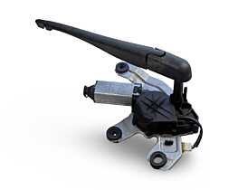 Motoras Stergator Geam Sticla Luneta Haion Portbagaj cu Brat Stergator Peugeot 206 1998 - 2012 Cod 9651169580 [LR3329]