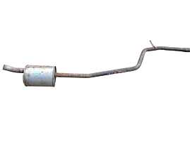 Toba Teava Evacuare Esapament Finala Dacia Sandero 2 1.5 dCi K9K 2012 - 2018 Cod 201003425R [LC2324SOS]