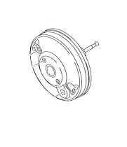 Tulumba Vacuum cu Pompa Servofrana Servo Frana Seat Leon 1P 2004 - 2013 Cod 1K1614105BH [MX0181]