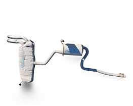 Ansamblu Complet Evacuare Toba Tobe Teava Esapament Intermediara Finala Seat Altea 5P 2.0 TDI BKD 2004 - 2013 Cod 1K0253611C 1K0253411B [LC4173]