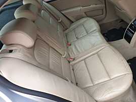 Bancheta Spate Pasageri Sezut cu Spatar Piele Crem Skoda Superb 2 Hatcback Berlina 2008 - 2015