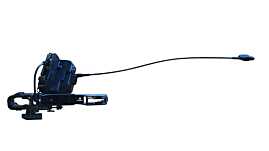 Broasca Incuietoare cu Suport Maner Usa Portiera Stanga Spate Nissan Primera 2002 - 2007 Cod 80611AV600 [LR2147]