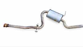 Toba Teava Esapament Evacuare Intermediara si Finala Skoda Octavia 2 2.0 TDI 2004 - 2008 Cod 1K0119G, 1K0120L [LC3664]