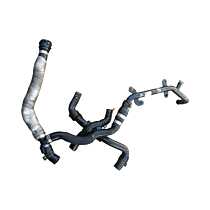 Conducta Teava Apa cu Furtunuri Skoda Fabia 3 1.4 TDI CUSA 2015 - 2023 Cod 6C0121070B 6C0122073C [M9585]