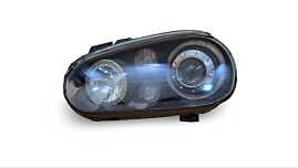 Far Stanga Halogen cu Proiector si Lupa SPORT Volkswagen Golf 4 1998 - 2005 [A0023]