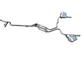 Ansamblu Complet Evacuare Toba Tobe Teava Esapament Intermediara Finala Audi A6 C6 4F 2.0 Diesel 2004 - 2011 Cod 4F0120D 4F0119A 4F0253411M 4F0253611R [LC2240SOS]