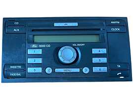 Unitate Radio CD Player Single CD 6000CD Single CD KW2000 Ford Mondeo 3 MK3 2000 - 2007 Cod 8C1T-18C815-AA [L8411]