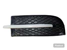 Grila Ornament Proiector Ceata Stanga de pe Bara Spoiler Fata Chevrolet Aveo T250 2003 - 2011 Cod 96648785 96648785LH [L8998]