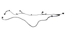 Cablaj Instalatie Electrica pentru Senzori Parcare Bara Spoiler Spate Audi A6 C6 2005 - 2011 Cod 4F0971085 [L8231]