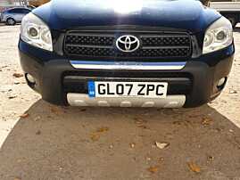 Bara Spoiler Fata Completa cu Ornament Bullbar Toyota RAV4 XA30 2005 - 2009 Culoare 202