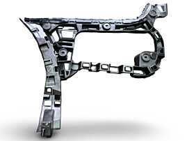 Suport Ghidaj pentru Bara Spoiler Spate Dreapta Volkswagen Passat CC 2008 - 2012 Cod 3C8807394C 3C8807375A [N4956]