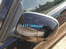 Oglinda Stanga Electrica FARA Pliere Rabatare BMW Seria 3 E90 E91 LCI Facelift 2007 - 2011 Culoare 475 Black Sapphire Metallic [L1447]