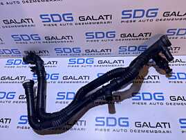 Conducta Tub Tubulatura Termostat Apa Motor Ford Fusion 1.4 TDCI 2002 - 2012 Cod 9641522280 [N1905]