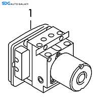 Pompa ABS Skoda Superb 2001 - 2008 Cod 3U0614517D [L8137]