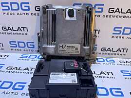 Kit Pornire ECU Calculator Motor Cip Cheie Imobilizator Nissan Qashqai 1.6 DCI 2007 - 2013 Cod 23710-BB58E 23710BB58E 0281019035