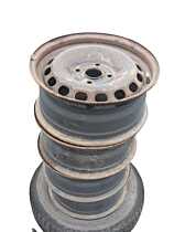 Set 4 Jante Tabla in 4 Prezoane R15 6Jx15H2 ET37 Audi 80 1990 - 1996 Cod 8A0601025G [M9560]
