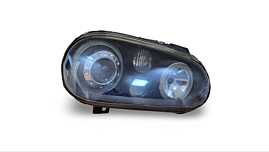 Far Dreapta Halogen cu Proiector si Lupa SPORT Volkswagen Golf 4 1998 - 2005 ( O Prindere Reparata ) [A0026]