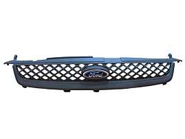 Grila Centrala cu Emblema Sigla de pe Bara Spoiler Fata Ford Fiesta 5 MK5 2002 - 2008 Cod 6S61-8200-AC [N4537]