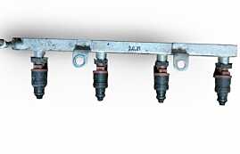 Rampa Injectoare cu Injectoare Chevrolet Lacetti 1.4 Benzina F14D3 2004 - 2011 Cod 96386764, 96332261, 25182404 [MX0410]