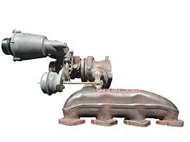 Turbo Turbina Turbosuflanta cu Actuator Mercedes Clasa C Class W204 1.8 CGI 2007 - 2014 Cod A2710903380 [N3505]