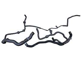 Ansamblu Furtun Furtunuri Conducta Conducte Apa Lichid Racire Volkswagen Tiguan 5N 2.0 TDI CFF 2007 - 2015 Cod 5N0122109AA 5N0122101AC 5K0121070C [N4640]