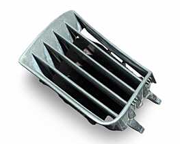 Grila Ornament Radiator Dreapta de pe Bara Spoiler Fata Seat Ibiza MK3 6L 2002 - 2008 Cod QA2340 [LR3648]