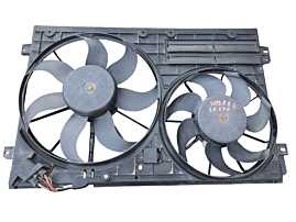Grup Ventilator Electroventilator Racire Motor Volkswagen Golf 6 2.0 TDI CFG 2010 - 2015 Cod 1K0121207BC 1K0121205AD [N3725]