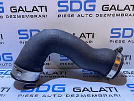 Furtun Conducta Presiune Aer Radiator Intercooler Volkswagen Passat B6 2.0 TSI CCTA CCTB CCZA CBFA CAWB 2005 - 2010 Cod 1K0145834AM 1K0145762FM [D0419]